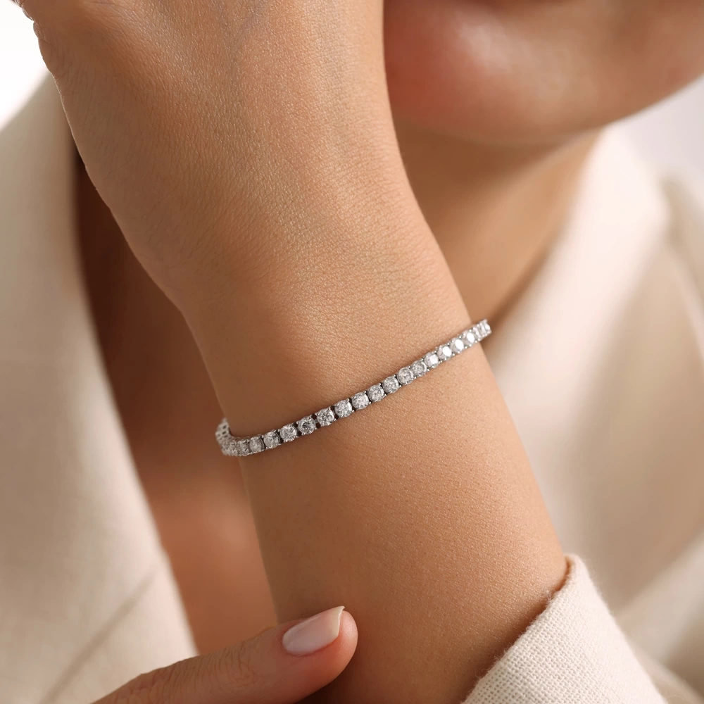 6.00 CT Pırlanta Suyolu Bileklik