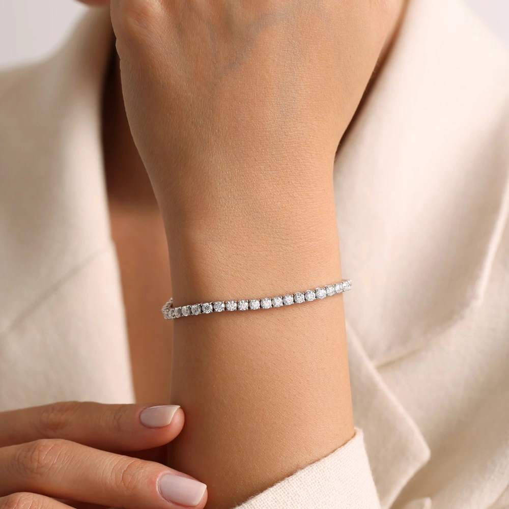 6.00 CT Pırlanta Suyolu Bileklik