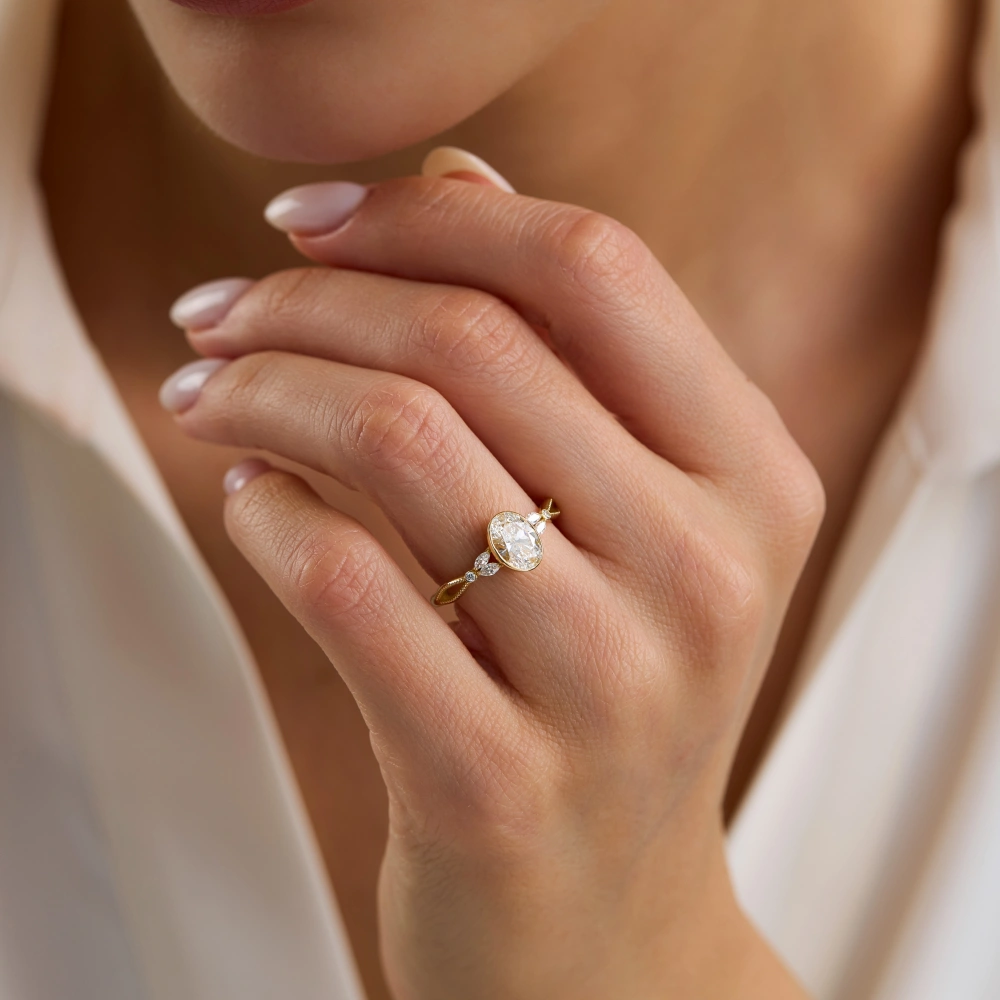 Vera 1.15 Ct Laboratuvar Pırlanta Yüzük