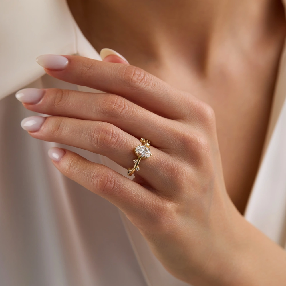Veloria 1.15 Ct Laboratuvar Pırlanta Yüzük