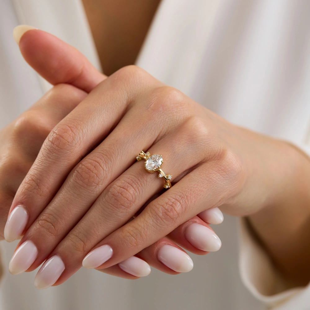 Veloria 1.15 Ct Laboratuvar Pırlanta Yüzük