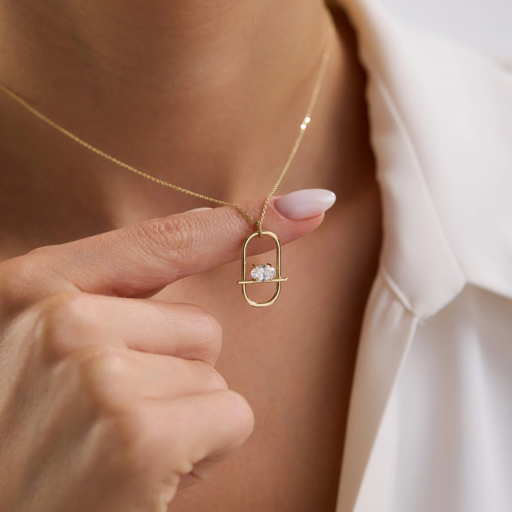 0.60 Ct Pırlanta Kolye
