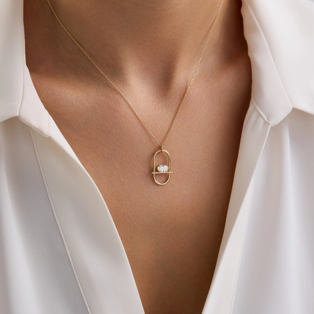 0.60 Ct Pırlanta Kolye