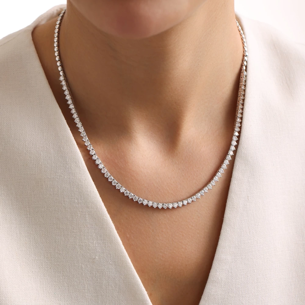 7.00 CT Pırlanta Suyolu Kolye