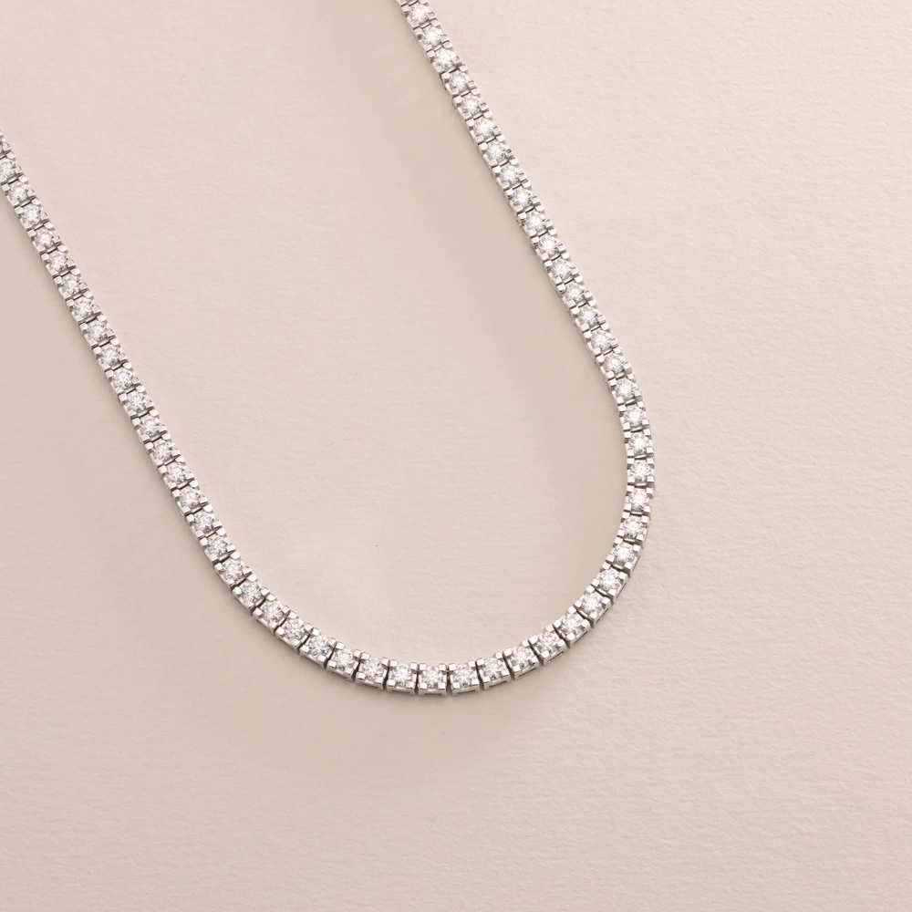 8.00 CT Pırlanta Suyolu Kolye