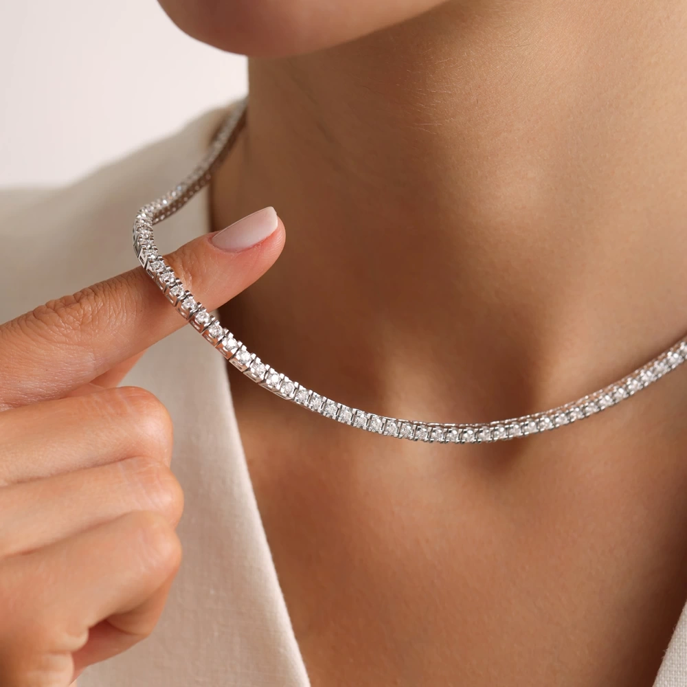 8.00 CT Pırlanta Suyolu Kolye