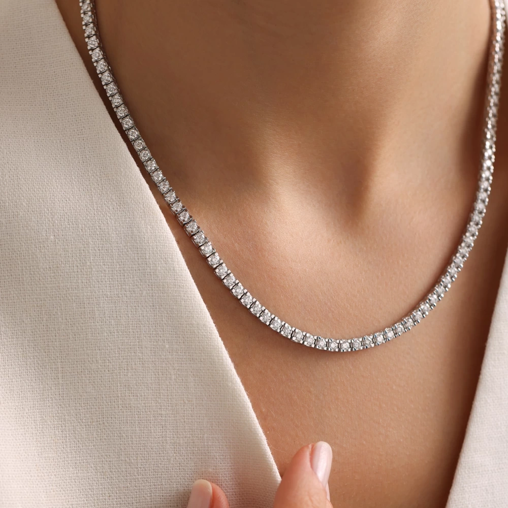 8.00 CT Pırlanta Suyolu Kolye