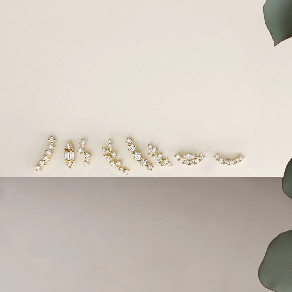 Felicita Koleksiyonu 14 Ayar Altın Piercing