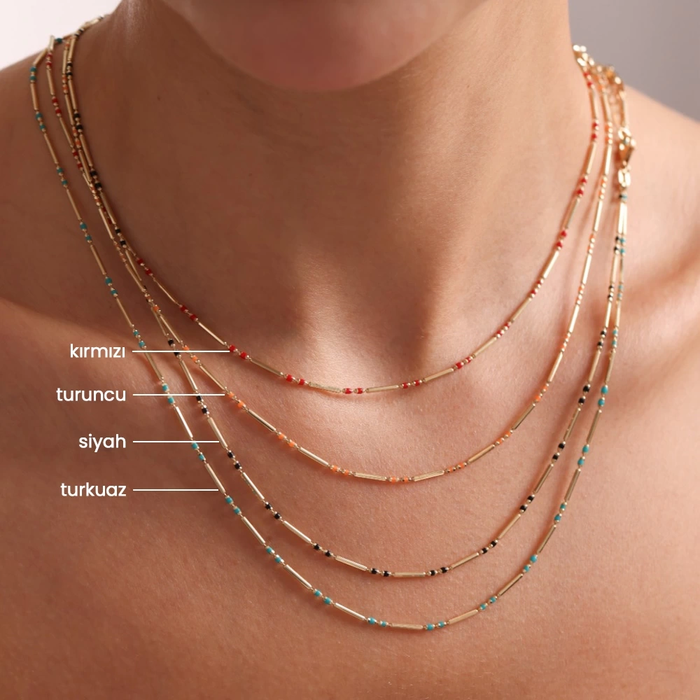 Miriel 14 Ayar Altın Kolye