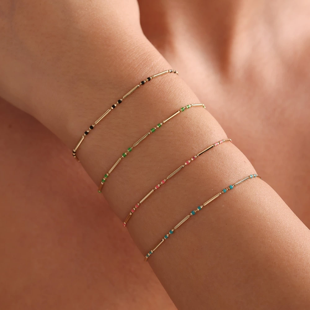 Miriel 14 Ayar Altın Bileklik