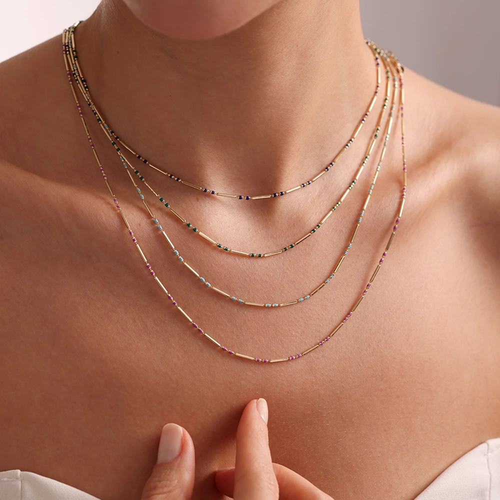 Miriel 14 Ayar Altın Kolye