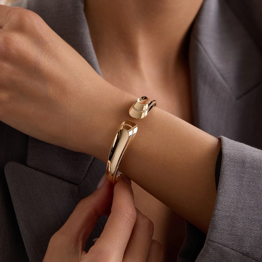 Tasarım 14 Ayar Altın Bileklik