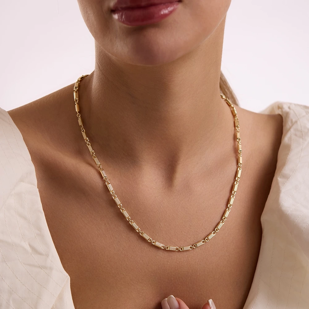 Tasarım 14 Ayar Altın Kolye