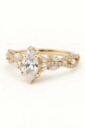 1.30 Ct Oval Pırlanta Yüzük