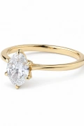1.18 Ct Oval Pırlanta Yüzük