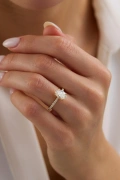 1.75 Ct Oval Pırlanta Yüzük