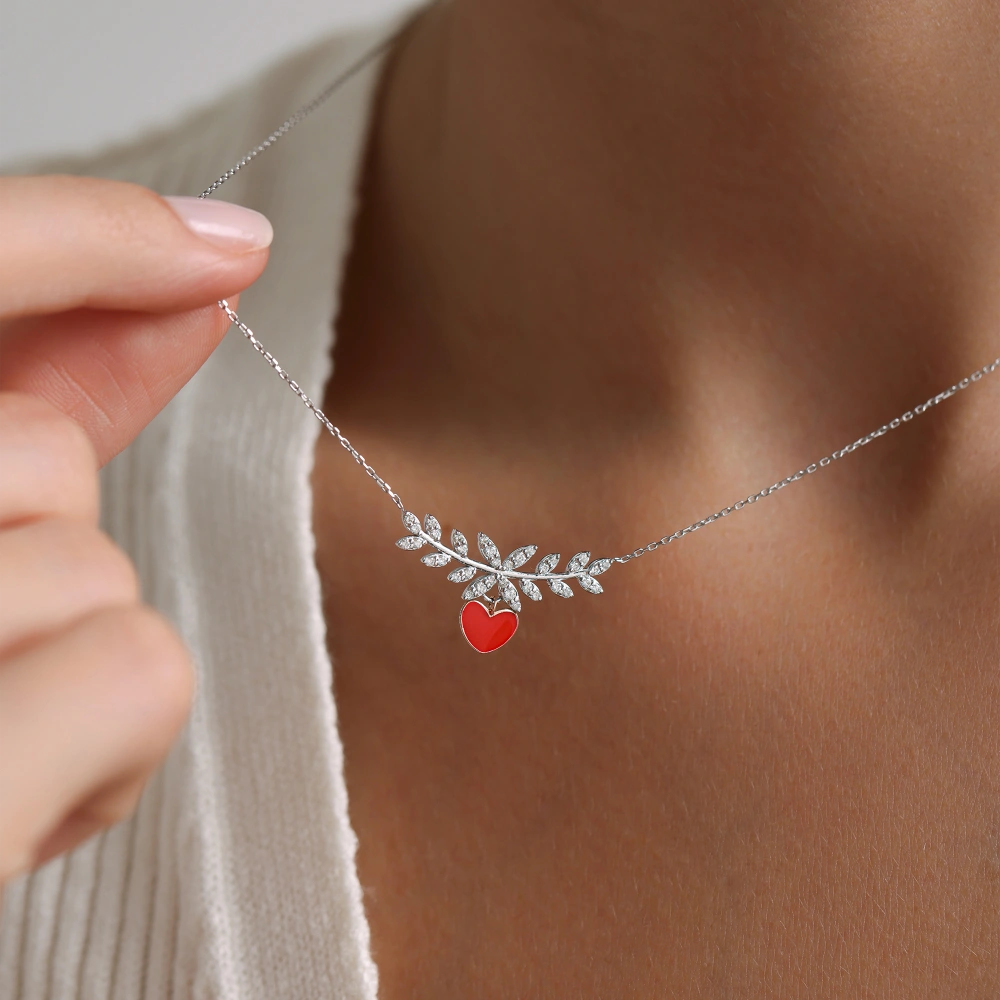 0.30 CT Mine Kalpli Pırlanta Kolye