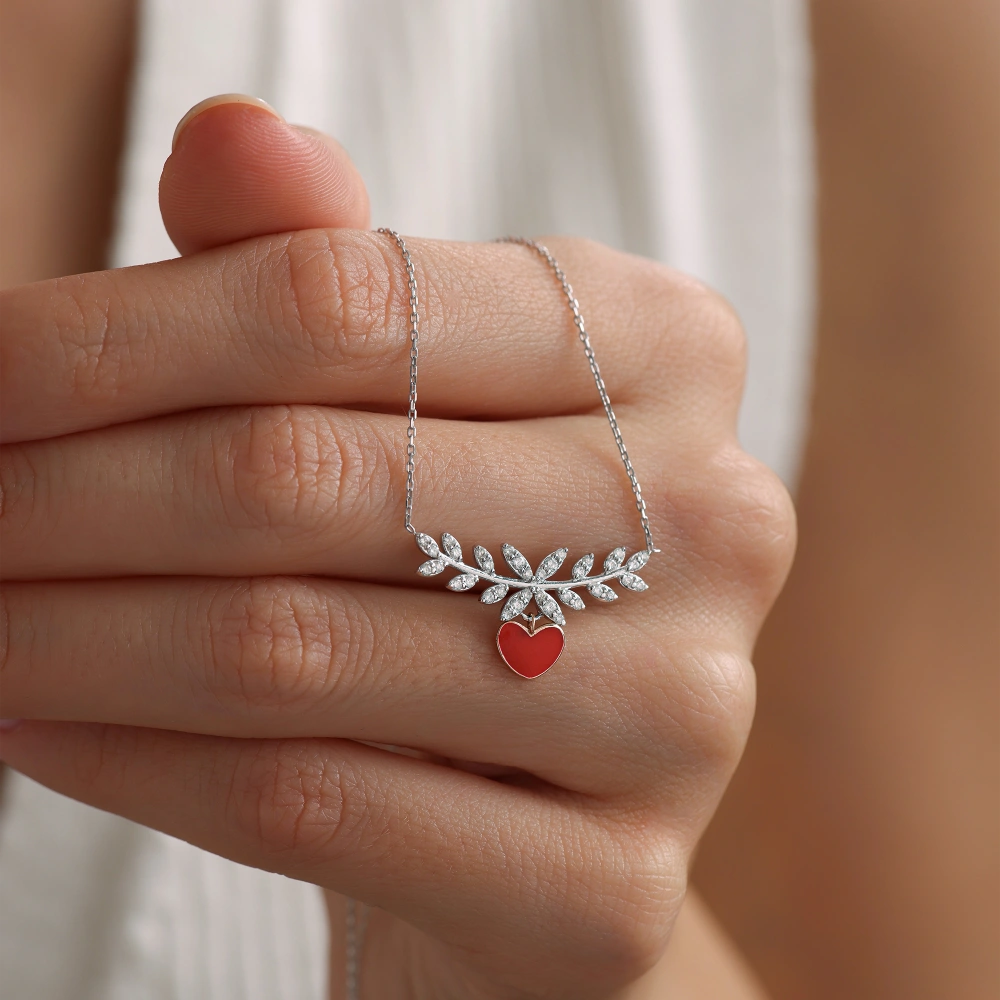 0.30 CT Mine Kalpli Pırlanta Kolye