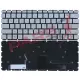 Hp Envy 13-AB003NT(Z3C44EA) Notebook Klavyesi (Işıklı Gümüş TR)
