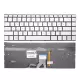 HP Spectre x360 13-af000nt Klavye Işıklı (Gümüş TR)