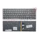 Lenovo Yoga C740-15IML 81TD000BTX Klavye Işıklı (Füme TR)