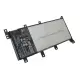 Asus A555LN, F555LN, K555LN Notebook Batarya - Pil