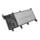 Asus A555UB, F555UB, K555UB Notebook Batarya - Pil