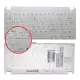 Asus Eee PC 1018P-WHI153S, 1025C-WHI006B Notebook Klavye (Beyaz - Çerçeveli TR)