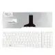 Toshiba Satellite C660-1GK, C660-1GL Notebook Klavye (Beyaz TR)