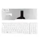Toshiba Satellite L750-1ML, L750-1MM Notebook Klavye (Beyaz TR)