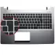 Asus A56C, K56C, S56C, R505C Üst Kasalı Klavye (Siyah TR)