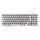Asus ROG GL552VX, GL752, GL752V, GL752VL Notebook Klavye Işıklı (Gümüş TR)