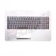 Asus N56VM-RB71 N, N56VM-S4033V, N56VM-S4061V Klavye Kasalı Işıklı (Siyah TR)