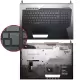 Asus ROG G752, G752VS Notebook Klavye Işıklı - Üst Kasa (Siyah TR)