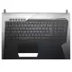 Asus ROG G752VT-GC032T Notebook Klavye Işıklı - Üst Kasa (Siyah TR)