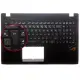 Asus ROG FX553, FX553V, FX753V Üst Kasalı Klavye (Siyah TR)