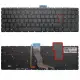 Hp 15-ab, 15-ak, 15-au, 15-aw Serisi Notebook Klavyesi Işıklı (Siyah TR)