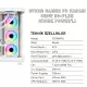 Gameagle Storm 7 Argb Fanlı Oyuncu Bilgisayar Kasası 850W 80+ Plus Bronz Powerlı (Beyaz)