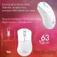 Gameagle PROX-63W Serisi Hafif Kablosuz 3 Mode Oyuncu Gaming Optik Mouse (Beyaz)