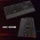 Node Game Nova ND-MK-104BB Mekanik Rainbow Işıklı Klavye Siyah (Blue Switch)