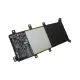 Asus A555L, F555L, K555L Notebook Batarya - Pil