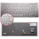 Sony Vaio SVF15N1L2E, SVF15N1L2ES Klavye Işıklı (Gümüş TR)
