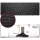 Toshiba Satellite A660-13P, A660-13Q Notebook Klavye Işıklı (Siyah TR)