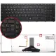 Toshiba Satellite A660-1EK, A660-1EM Notebook Klavye Işıklı (Siyah TR)