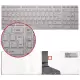 Toshiba Satellite C850-DKK, C850-E1K, C850-E3K Notebook Klavye (Beyaz TR)