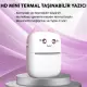 Steep Solid C9 Mini Fotoğraf Yazıcı Kablosuz Baskı Makinesi Ios Android Uyumlu Termal Printer (Pembe)