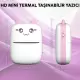 Steep Solid C9 Mini Fotoğraf Yazıcı Kablosuz Baskı Makinesi Ios Android Uyumlu Termal Printer (Pembe)