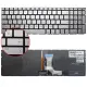 Hp 15-fd0004nt (86n52EA) Klavye Işıklı (Gümüş TR)