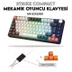 Gameagle Strike Compact MK-82X2ABB Mekanik Işıklı Gamer Klavye