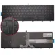 Dell Inspiron 15-5547, 15-5548, 15-5551 Notebook Klavye Işıklı (Siyah TR)